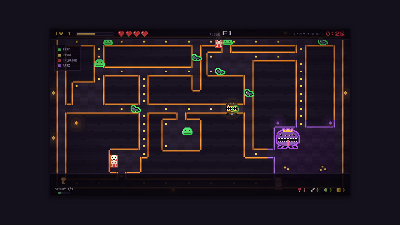 DEVOUR — the maze
